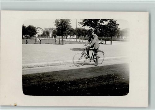 8707 Uetikon am See 1909 - Fahrrad AK