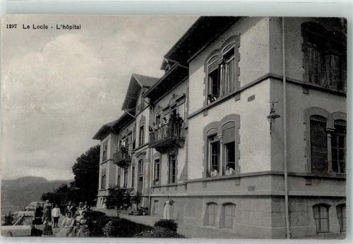 2400 Le Locle 1911 Gebrauchsspuren l`hopital