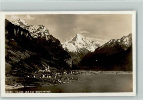 6454 Flüelen - und der Bristenstock