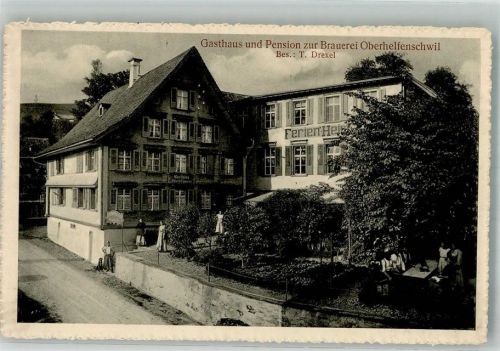 9621 Oberhelfenschwil FOTO KEINE AK Gasthaus und Pension zur Brauerei