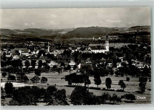 6330 Cham Foto AK Kirche