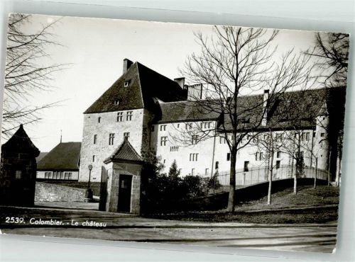 2013 Colombier NE 1959 Foto AK Schloss Feldpost CP.EM BR.L. 1