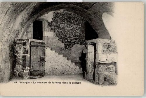 2042 Valangin - La chambre de tortures dans le chateau