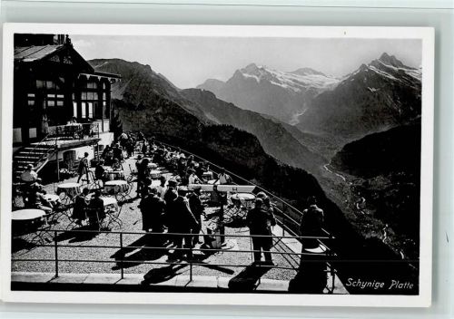 Schynige Platte - Touristen