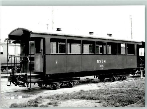 1260 Nyon - Repro B4 25 apres transformation et mise a bogies Les Plantaz