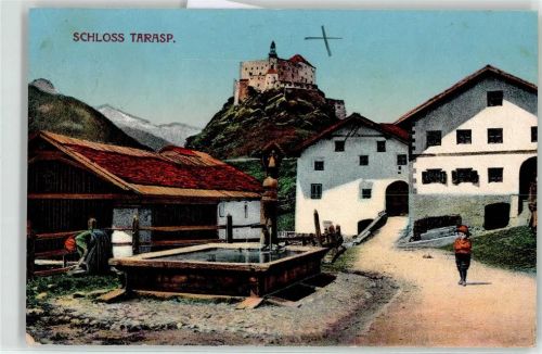 7553 Tarasp 1913 - Schloss
