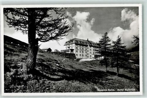 3900 Simplon Kulm - J. Gaberell 32317 Hotel Bellevue