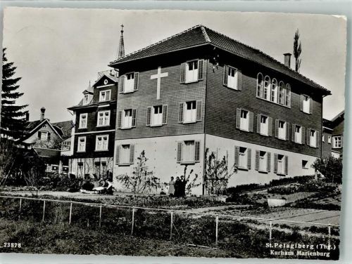 9225 St. Pelagiberg Foto AK Kurhaus Marienburg