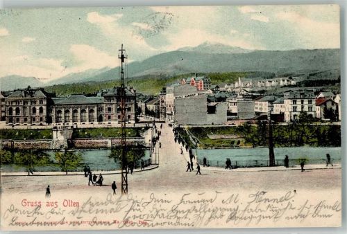 4600 Olten 1903 Foto AK