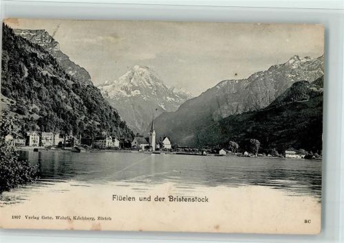 6454 Flüelen 1903 - und der Bristenstock