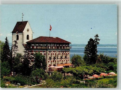 8590 Romanshorn 1972 Foto AK Hotel Schloss Alkohohlfrei
