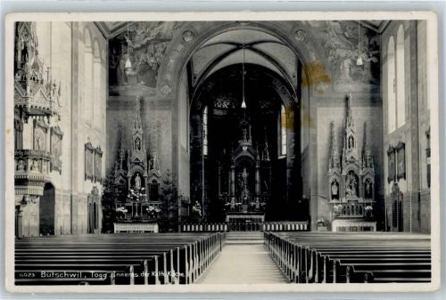 9606 Bütschwil - Kirche innen