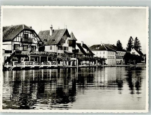 8274 Gottlieben Foto AK Gasthaus Waaghaus