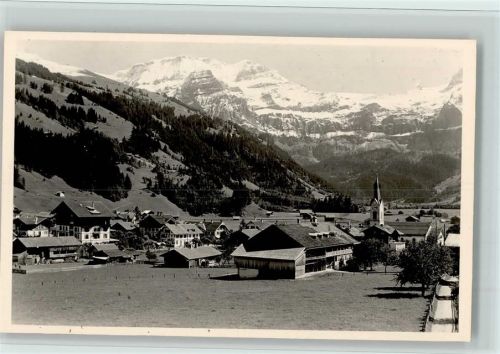 3775 Lenk im Simmental - Dorf mit Wildstrubel