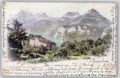 6443 Morschach - Axenfels, Urirotstock, Vierwaldstättersee