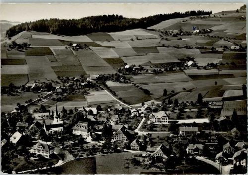 3507 Biglen 1956 Foto AK Luftbild - Verlag Wyrsch 4358 AK