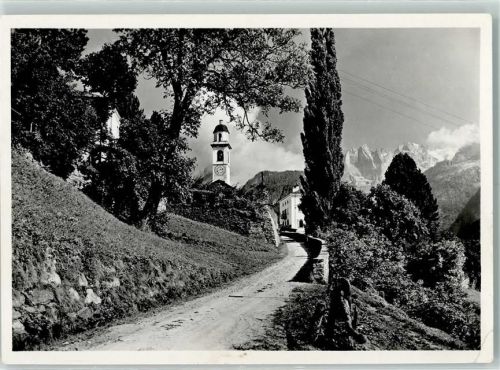 7610 Soglio - Dorfeingang