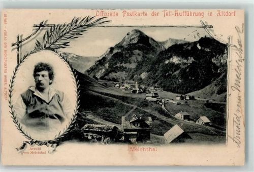 6460 Altdorf UR 1899 - Arnold v. Melchrhal Tell Aufführung