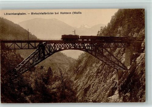 3949 Hohtenn - Lötschbergbahn Bietschtalbrücke
