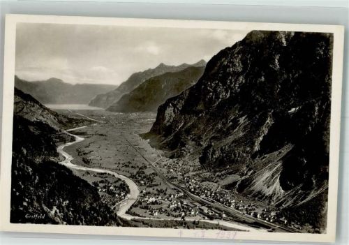 6472 Erstfeld 1937 Foto AK