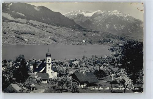 6072 Sachseln - Gesamtansicht, See, Pilatus AKU2