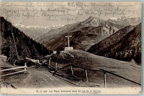 Col de la Forclaz 1908 - Gipfelkreuz
