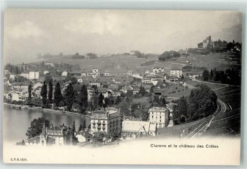 1815 Clarens - Chateau des Cretes