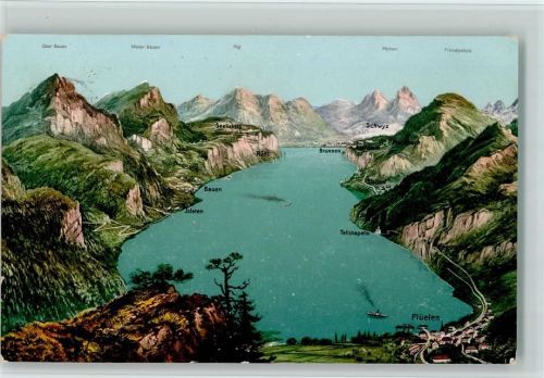 6454 Flüelen - Urnersee gegen Norden