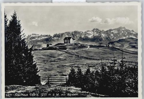 9056 Gais Stoss AR - Gasthaus Gäbris