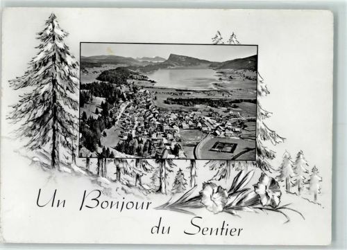 1347 Le Sentier Künstlerkarte