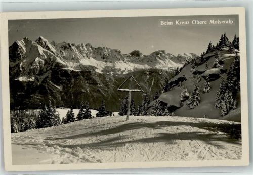 8898 Tannenboden Flumserberg - Kreuz Obere Molseralp Winter