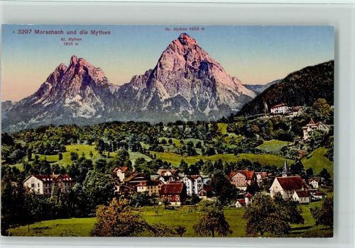 6443 Morschach - und die Mythen Kl. Mythen Gr. Mythen