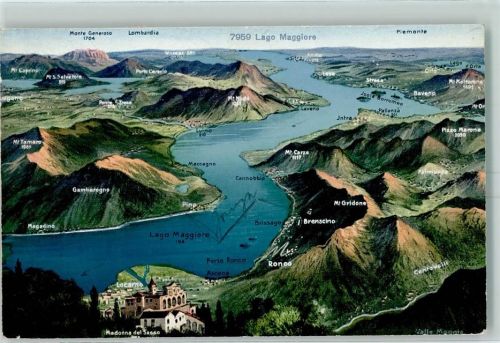 6612 Ascona Moscia 1928 - Lago Maggiore