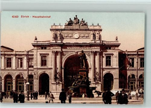 Zürich Hauptbahnhof Bahnhof Schweiz