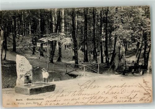 3000 Bern Berne 1904 - Glasbrunnen
