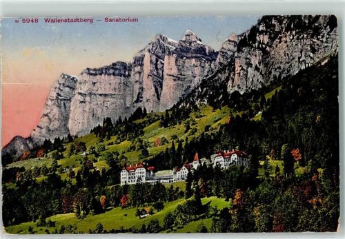 8881 Walenstadtberg Gebrauchsspuren Sanatorium