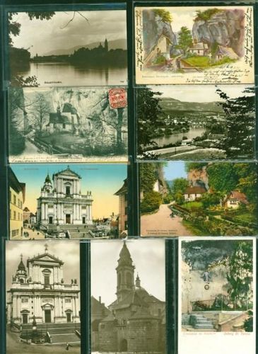 4500 Solothurn Soleure Kleinposten bis 20 Lot mit 11 AK, 1898-1938, 1x 1950; überwiegend gute Erhaltung, größtenteils gelaufen