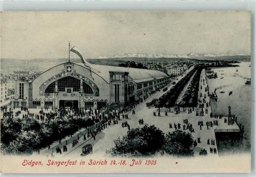 8000 Zürich 1905 - Eidgen. Sängerfest