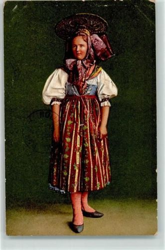 9205 Waldkirch 1914 - Mädchen Tracht