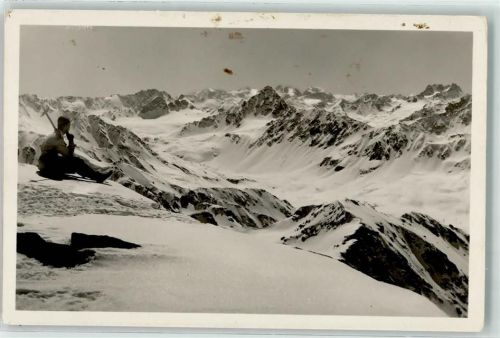 Pischahorn - Piz Vadrett Schwazhorn Piz Kesch Bergsteiger