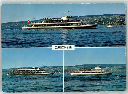 8804 Au ZH - Zürichsee Motorschiffe Helvetia Linth Limmat