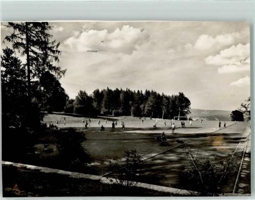2532 Magglingen Macolin Gebrauchsspuren Eidg. Turn und Sportschule Lärchenplatz