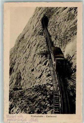 6010 Pilatus Kulm 1912 - Eselwand Pilatusbahn