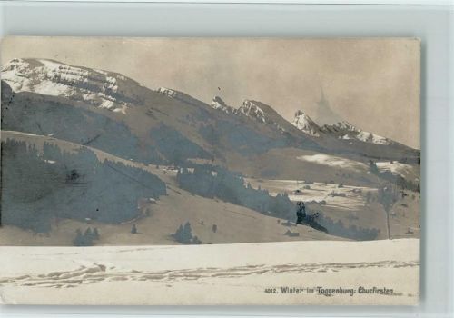 Churfirsten - Winter im Toggenburg Churfirsten