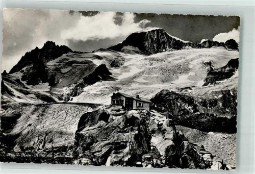 Albert Heim Hütte Foto AK Galenstock