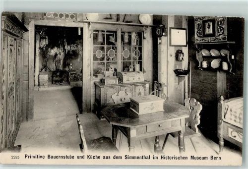 3000 Bern Berne - Historisches Museum Bauernstube und Küche aus dem Simmenthaler