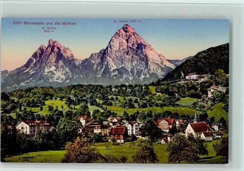 6443 Morschach - Die Mythen Kl. Mythen Gr. Mythen