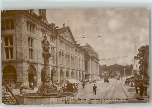 3000 Bern Berne - Kornhausplatz Fontaine de l Ogre
