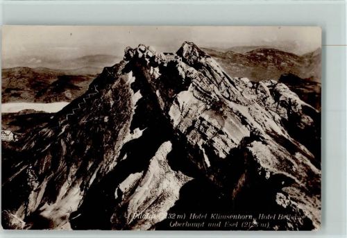 1926 Foto AK Pilatus - Hotel Klimsenhorn, Hotel Bellevue , gute Erhaltung AK