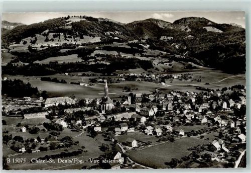 1618 Châtel-St-Denis - Fliegeraufnahme
